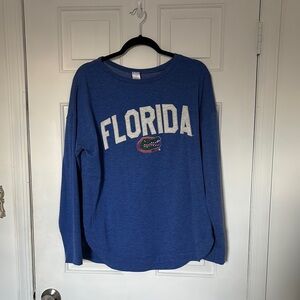 Blue and White Cozy Sweatshirt
